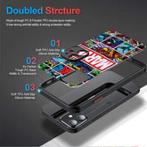 Marvel Comics Cartoon Case for iPhone